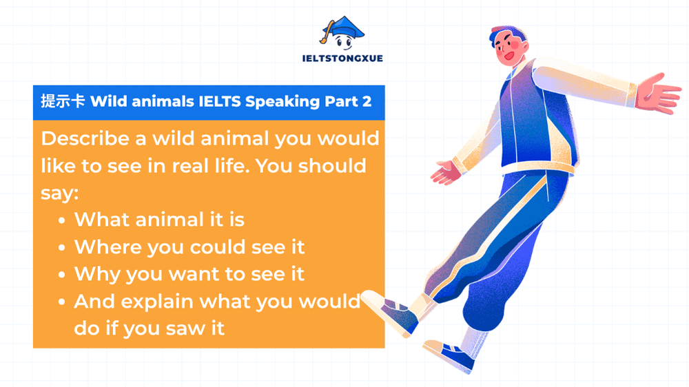 Wild animals IELTS Speaking Part 2: Describe a wild animal you would like to see in real life