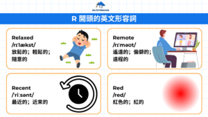 280+ 個常見 R 開頭的英文單字：掌握高頻詞與必背單字清單