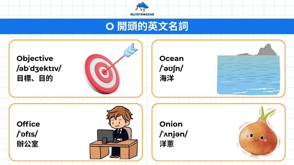 O 開頭的實用名詞:掌握日常溝通基石