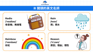 280+ 個常見 R 開頭的英文單字：掌握高頻詞與必背單字清單